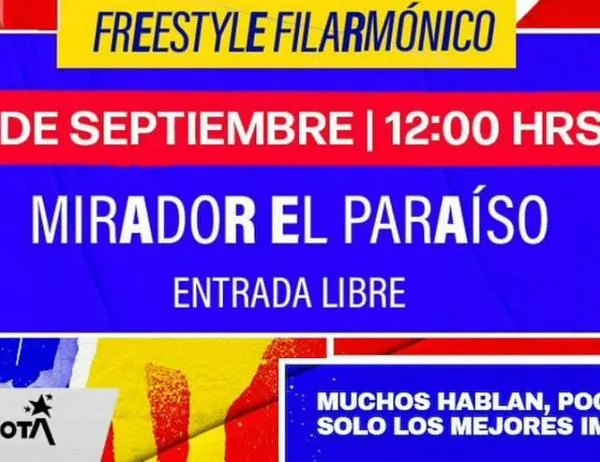 Ciudad Bolívar, al sur de Bogotá, recibe el Freestyle Filarmónico: Domingo 7 de septiembre  