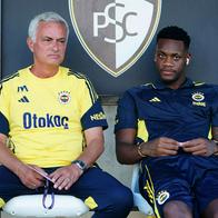Foto de José Mourinho y Jhon Jáder Durán, en nota de qué dijo Jhon Jáder Durán a Mourinho por salida de Fenerbahce, sorpresivo adiós
