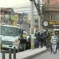 En esta zona de Funza se dio la balacera entre militares y ladrones, dando de baja a uno de los señalados criminales