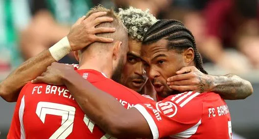 Gol Luis Díaz hoy con Bayern Múnich ante Augsburgo en Bundesliga: video