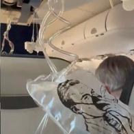 Video muestra pánico en avión que cayó más de mil metros por fuerte turbulencia