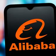 CANADA - 2025/08/29: In this photo illustration, the Alibaba Group logo is seen displayed on a smartphone screen. (Photo Illustration by Thomas Fuller/SOPA Images/LightRocket via Getty Images)