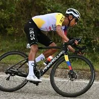 Egan Bernal en la Vuelta a España