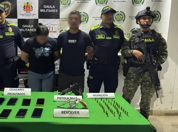 Capturan en Aguachica a alias ‘El Pirata’, presunto jefe del Clan del Golfo, y a su pareja