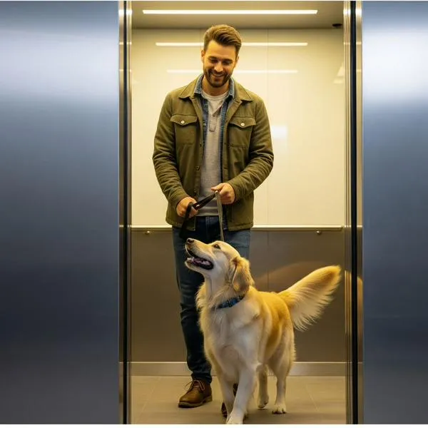 ¿Pueden las mascotas usar los ascensores de conjuntos residenciales en Colombia?