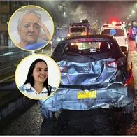 Accidente en Bogotá involucra a influencer que estaría escondiendo a infractor