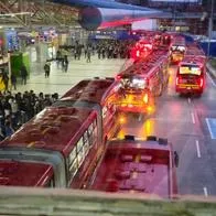 Transmilenio hoy: trancón y demoras en Portal Américas por problemas en semáforo