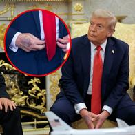 Qué es la mancha en la mano de Donald Trump: foto y qué tuvo la reina Isabel II