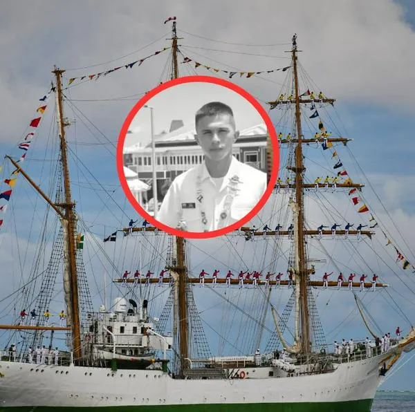 Dan primera hipótesis de cómo murió grumete de la Armada que cayó del buque Gloria. Era oriundo de Boyacá y llevaba año y medio de servicio. 
