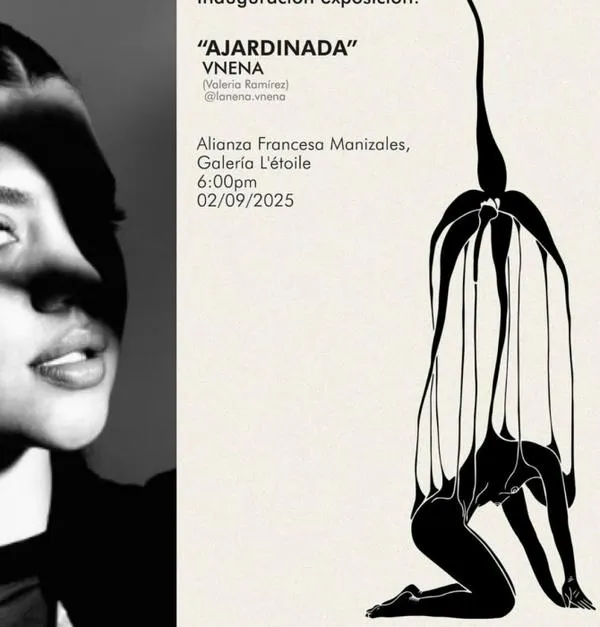 Ajardinada: La exposición de Vnena que fusiona arte, botánica y poesía en Manizales