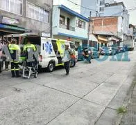 Obrero afectado por descarga eléctrica presenta lesiones en extremidades