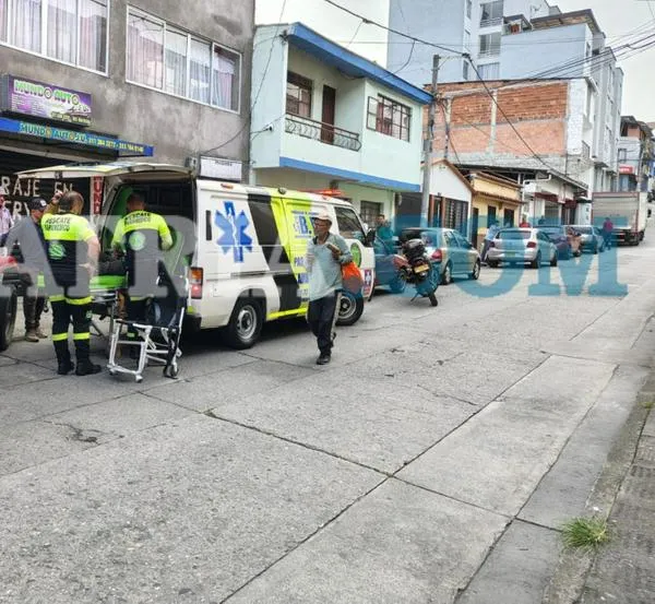 Obrero afectado por descarga eléctrica presenta lesiones en extremidades