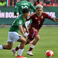 Foto de Bolivia vs. Venezuela, en nota de quién va a ir al repechaje del Mundial 2026 entre Venezuela y Bolivia, según IA