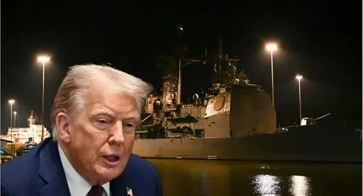 Donald Trump aseguró que Estados Unidos derribó un barco de Venezuela