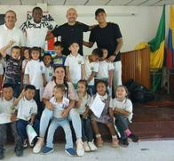 Este colegio de Manizales la pasó muy bien: Día de la Familia y visita de exjugadores del Once Caldas