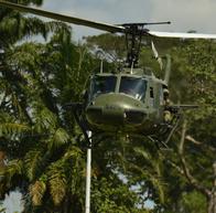 Helicóptero del Ejército en Antioquia aterrizó de emergencia por falla mecánica