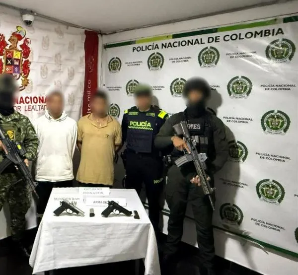 Capturan a dos cabecillas del Clan del Golfo señalados de reclutar jóvenes en el Eje Cafetero