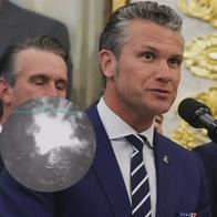 El secretario de Defensa de Donald Trump, Pete Hegsethl, se refirió al ataque que se hizo en el mar Caribe en el que murieron 11 personas / Imágenes y composición suministradas por Noticias Caracol