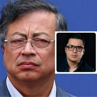 Fotos de Gustavo Petro y Beto Coral, en nota de que petrista Beto Corral cuestionó a Gustavo Petro por defensa de reforma tributaria