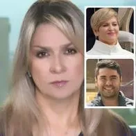 Fotos de Vicky Dávila, Verónica Alcocer y Javier Barragán, en nota de que Vicky Dávila expuso lío de periodista por grabar a Verónica Alcocer en La Picota