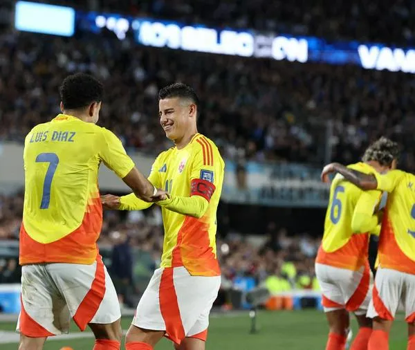 Jugadores de la Selección Colombia 