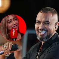 Jhon Aléx Castaño se enfrentó con locutora de 'Tropicana' Luchy en vivo