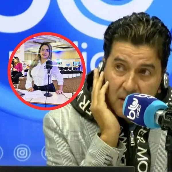 "¿Quién es papi?": Néstor Morales, a periodista de Blu Radio que lo llamó así al aire. Él bromeó con el particular episodio.