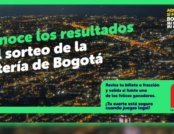 Conoce los resultados del último sorteo Lotería de Bogotá: jueves 4 de septiembre 