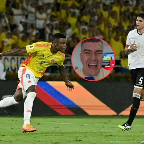 Gol de Jhon Córdoba Selección Colombia: Eduardo Luis celebró con grosería