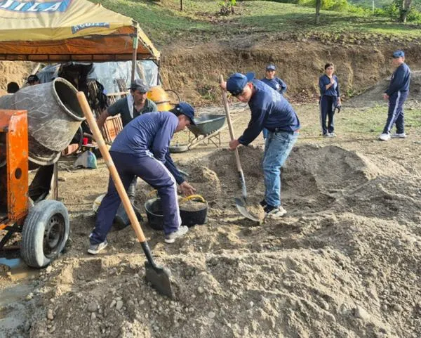 A punta de lechona, música y deporte, Cuerpo de Bomberos en Caldas busca recursos para su nueva sede