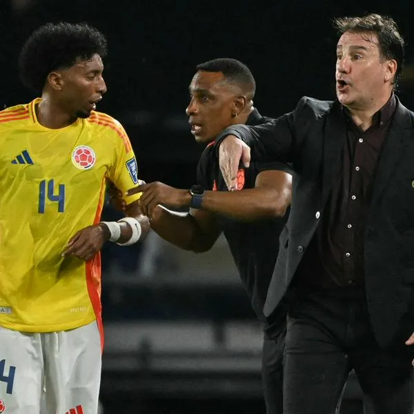Johan Mojica, Amaranto Perea y Néstor Lorenzo