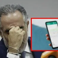 Chats sobre escándalo en Dian donde aparecen Saade, Benedetti y Efraín Cepeda