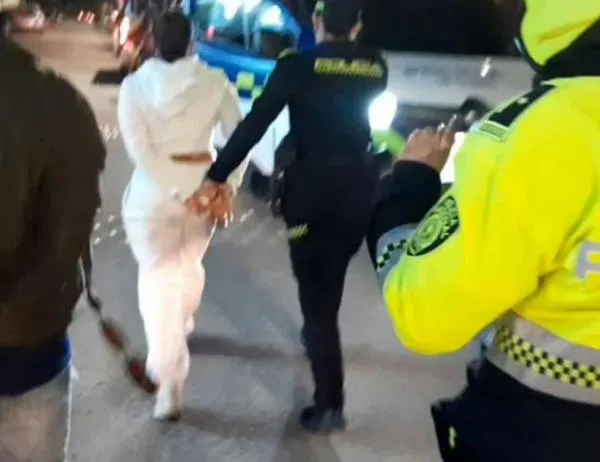 Capturados por porte ilegal de armas en una bolirana en Patio Bonito 