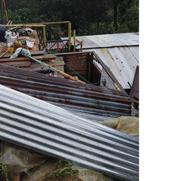 12 casas destechadas, 5 puentes afectados, daños en cultivos de café y más tras vendavales en el Eje Cafetero