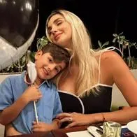 Melina Ramírez se fue del país y envíó mensaje a su hijo Salvador