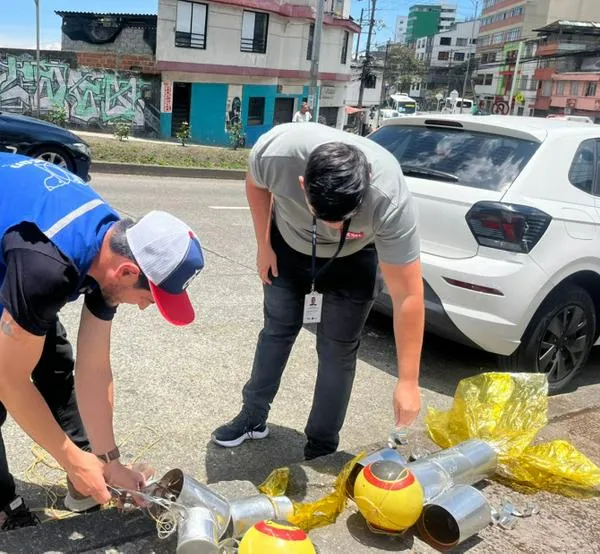 Empieza el plan de ahuyentamiento de garzas en avenida Paralela de Manizales 