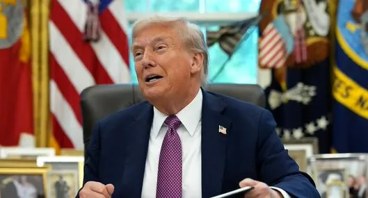Trump quitaría aranceles a productos y empresas colombianas celebrarían