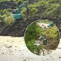 Vía al Llano: cuándo reabrirán el tramo afectado por derrumbes