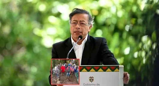 Gustavo Petro mandó mensaje por secuestro de 72 militares en el Cauca