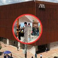 Susto en tienda Zara de la calle 82, en Bogotá: espejo cayó sobre niño y quedó gravemente herido. Madre señala al negocio de negligencia en los protocolos.