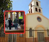 Video de parroquia en el barrio Timiza en donde entró una persona con un arma