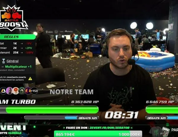 ZEvent 2021: 10 millones de euros recaudados en la plataforma de streaming Twitch