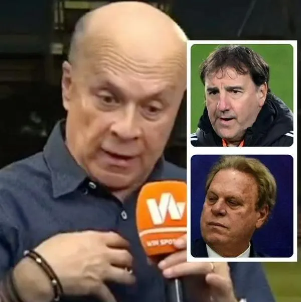 Fotos de Carlos Antonio Vélez, Néstor Lorenzo y Ramón Jesurún, en nota de que Carlos Antonio Vélez contestó a Néstor Lorenzo por Colombia y salpicó a Jesurún