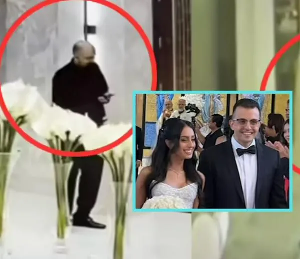 Hombre fingió ser invitado a matrimonio y se robó caja de la lluvia de sobres