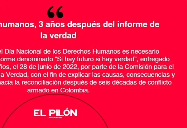 Derechos humanos, 3 años después del informe de la verdad