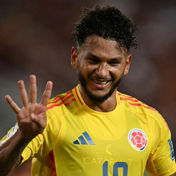 Luis Suárez, delantero de Colombia