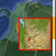 Temblor en Colombia hoy miércoles 10 de septiembre en Dabeiba Antioquia