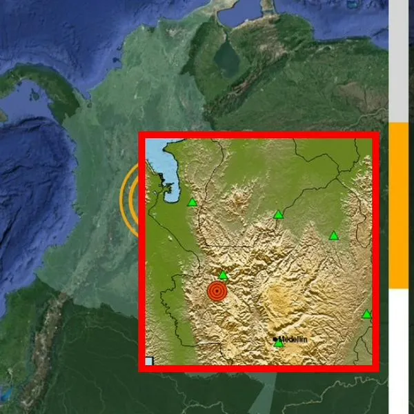 Temblor en Colombia hoy miércoles 10 de septiembre en Dabeiba Antioquia