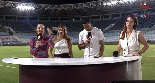 Periodista Antonella González explotó con DT de Venezuela por caída vs. Colombia