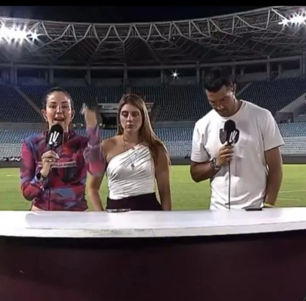 Periodista Antonella González explotó con DT de Venezuela por caída vs. Colombia
